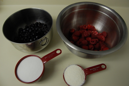 Blueberry Raspberry Pie